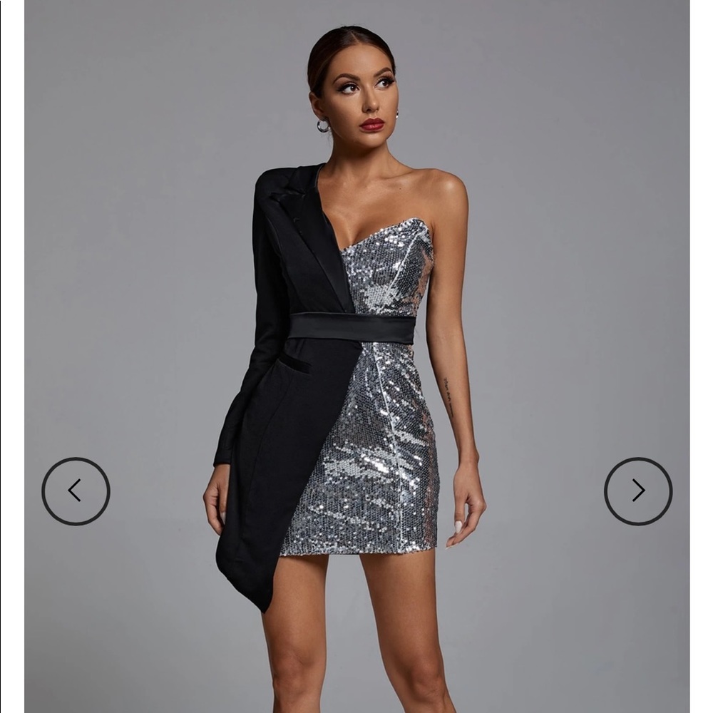COPY - Blazer sequin dress